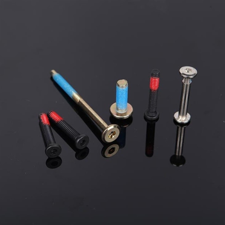 Hex Socket Blue Nylon Pan Head Machine Screw