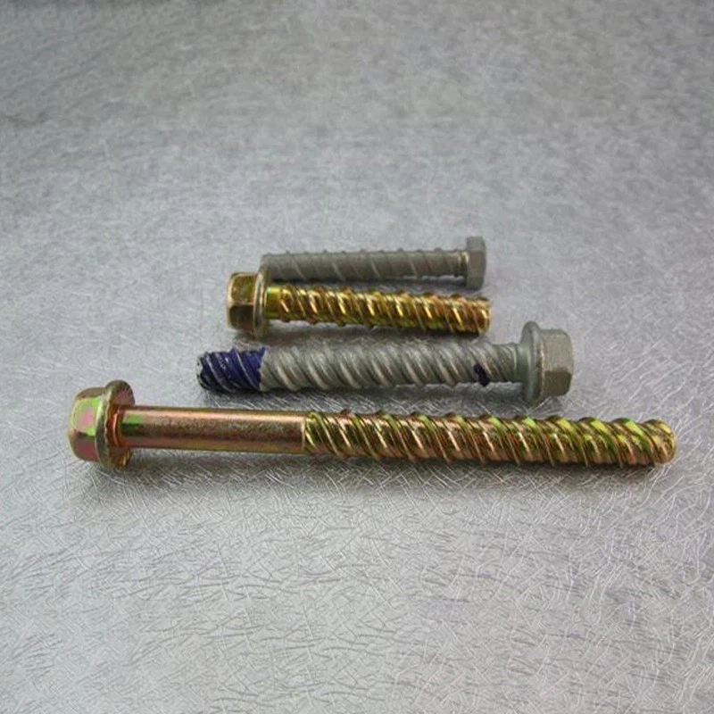 Pernos para mampostería - Tornillo para hormigón con cabeza de brida hexagonal